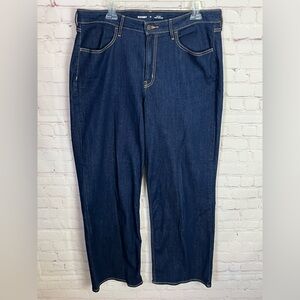 Old Navy High Rise Wide Leg Dark Wash Jeans